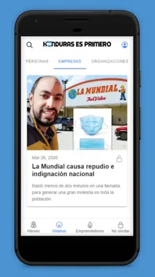 Honduras es primero android App screenshot 7